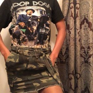 Camo skirt